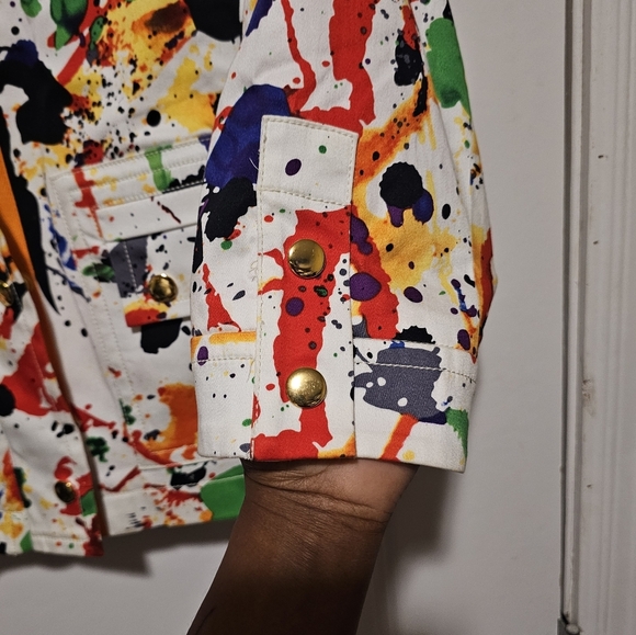 Artistic Multicolor Blazer - Picture 4 of 6